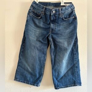 Zara Blue Denim Jeans/Capri